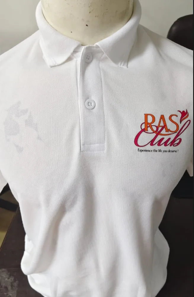 Ras Club premium embroidered polo by WithIt