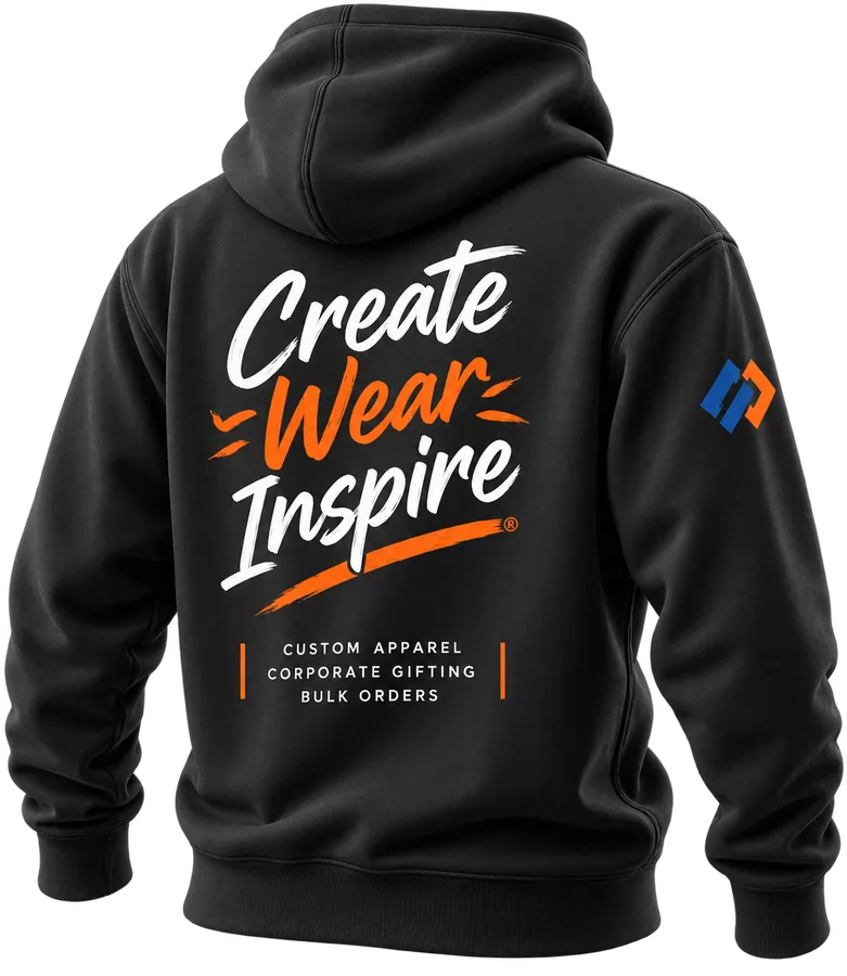 Custom Black Hoodie